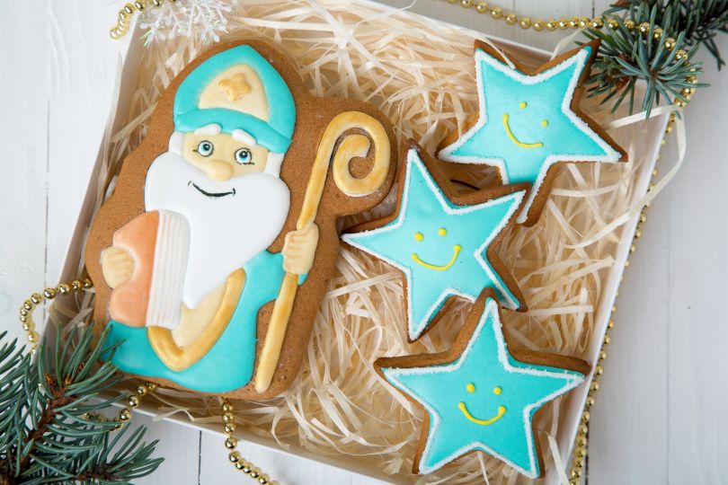 Cookies on a plate